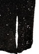 Midirok met pailletten en splitten, Zwart, Packshot image number 3