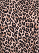 Blouse met lange mouwen en luipaardprint, Bruin, Packshot image number 2