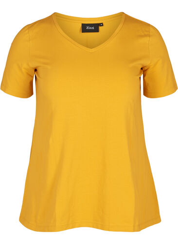 Basic T-shirt, Mineral Yellow, Packshot image number 0