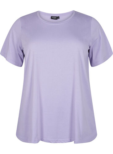 FLASH - T-shirt met ronde hals, Lavender, Packshot image number 0