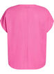 Losse blouse met kapmouwen, Roze, Packshot image number 1