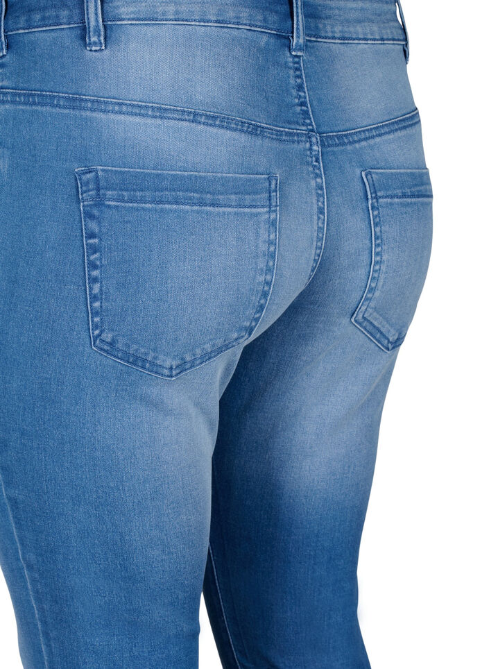 Viona jeans met normale taille, Blauw, Packshot image number 3