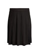 2-pack skaterrokken in viscose, Zwart, Packshot image number 3