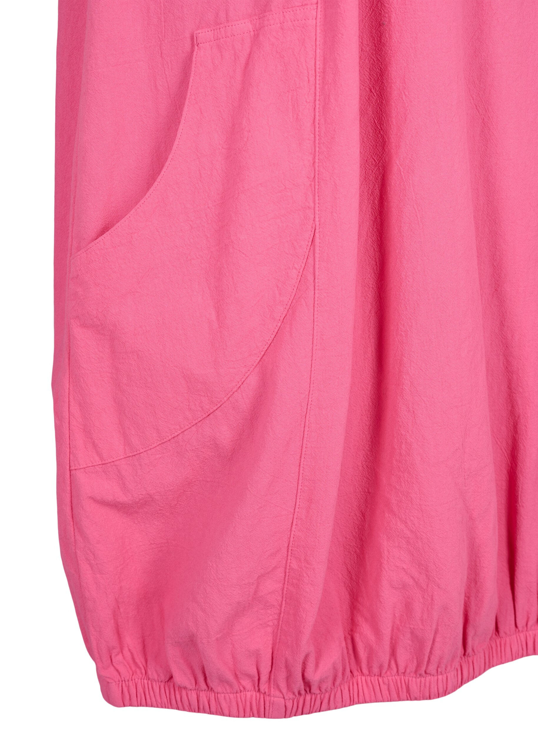 ZizziJurk van katoen met korte mouwen, Roze, Packshot image number 3
