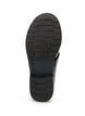 Wijde croco loafers van leer, Black, Packshot image number 5