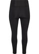 Trainingspanties met high waist en zak in de tailleband, Zwart, Packshot image number 1