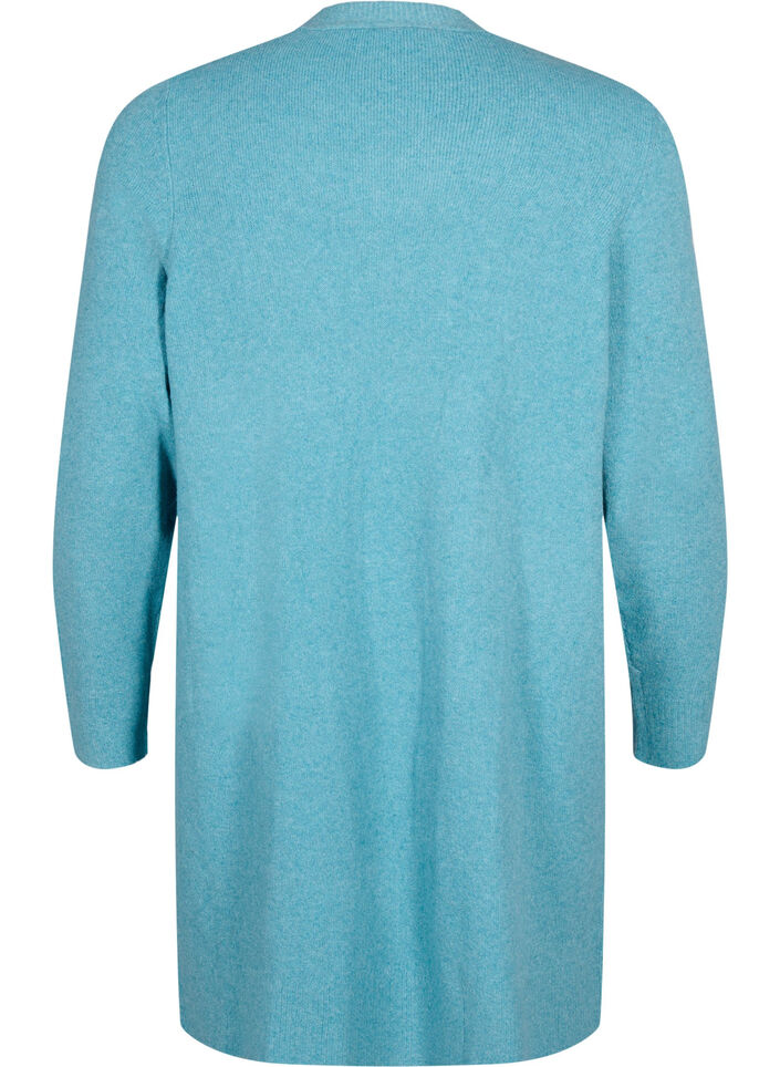 Lang vest met open voorzijde, Reef Water Mel., Packshot image number 1