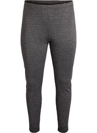 Patroonleggings met een reguliere taille, Grijs