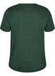 T-shirt met motief, Groen, Packshot image number 1