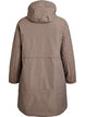Winterjas met verstelbare taille, Bruin, Packshot image number 1