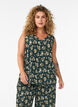 Culotte broek met print, Zwart, Model image number 0