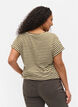 Gestreept katoenen t-shirt, Ivy Green Y/D, Model image number 1