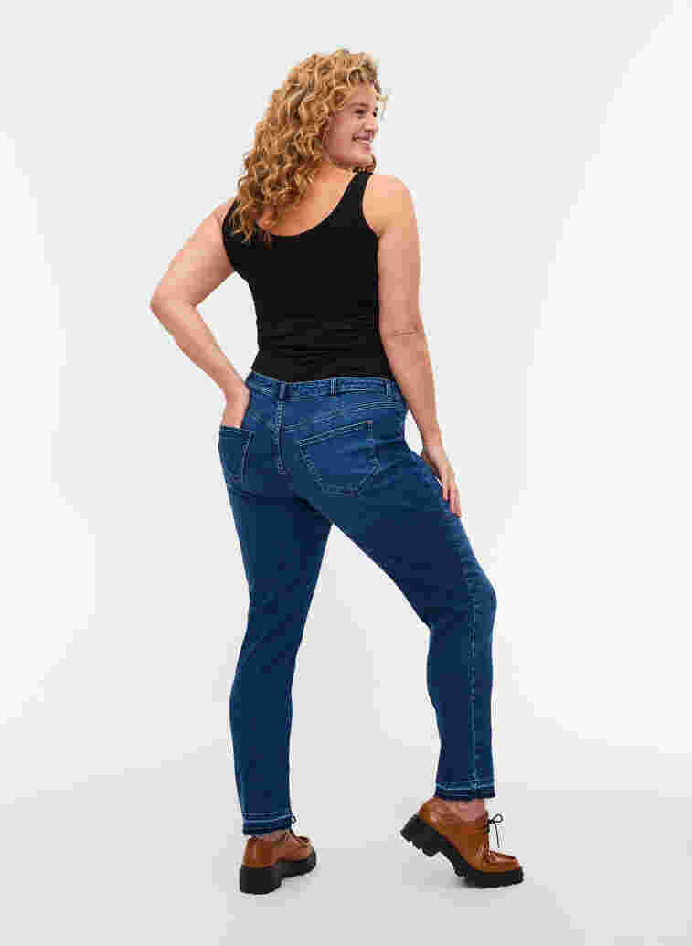Zwangerschap Emily jeans, Blue denim, Model image number 0