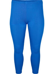 Basic legging in viscose, Blauw