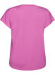 Effen gekleurd trainingsshirt, Paars, Packshot image number 1