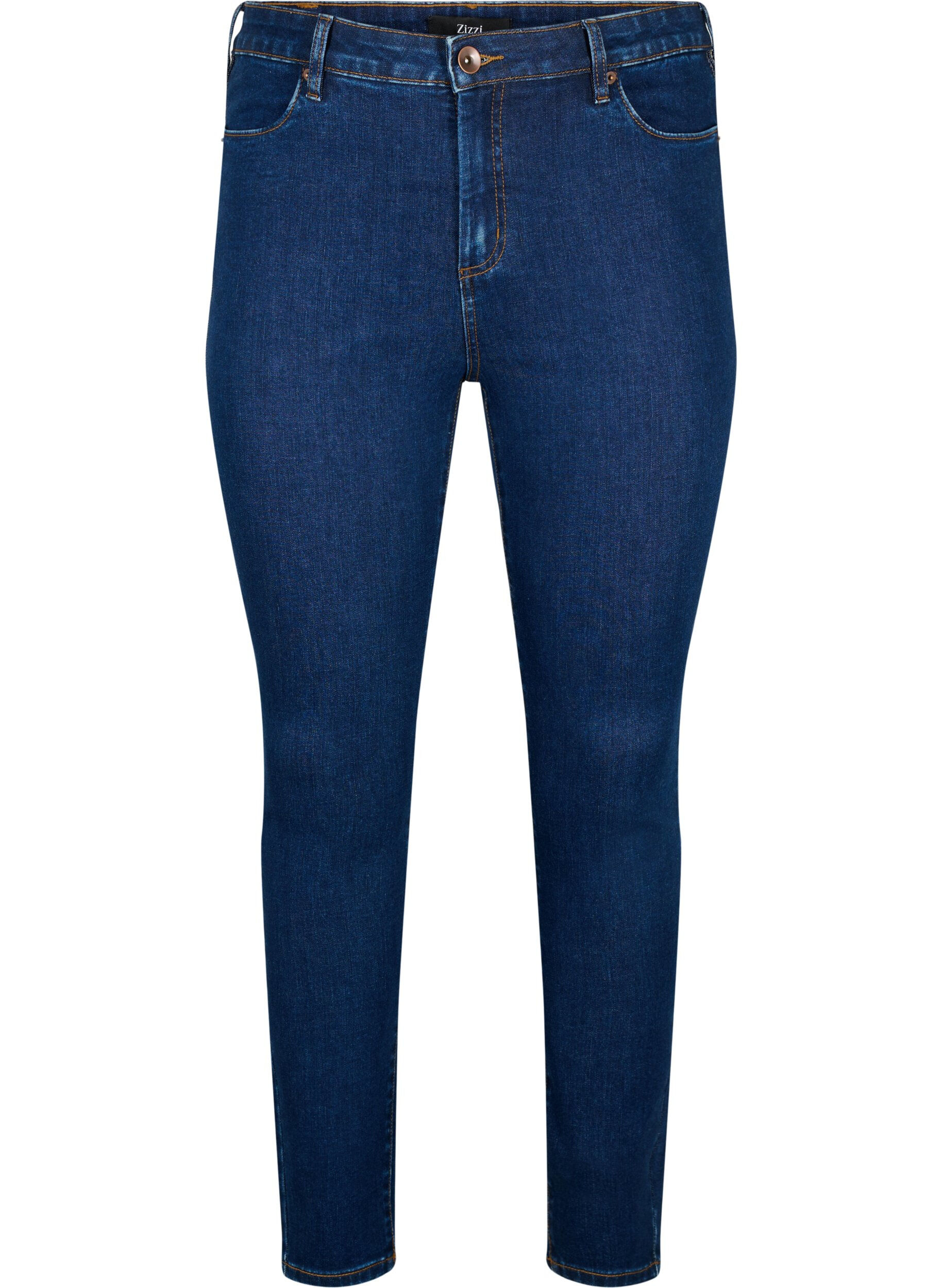 Amy jeans met een hoge taille en super slanke pasvorm