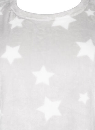 Blouse met lange mouwen en sterren, Grey Star, Packshot image number 2