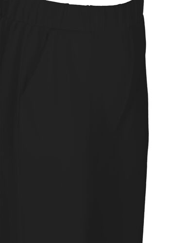 Losse broek met 7/8 lengte, Black, Packshot image number 2