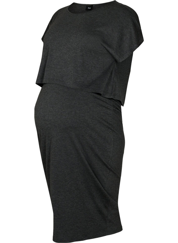 Gemêleerde Zwangerschapsset, Black Melange, Packshot image number 0