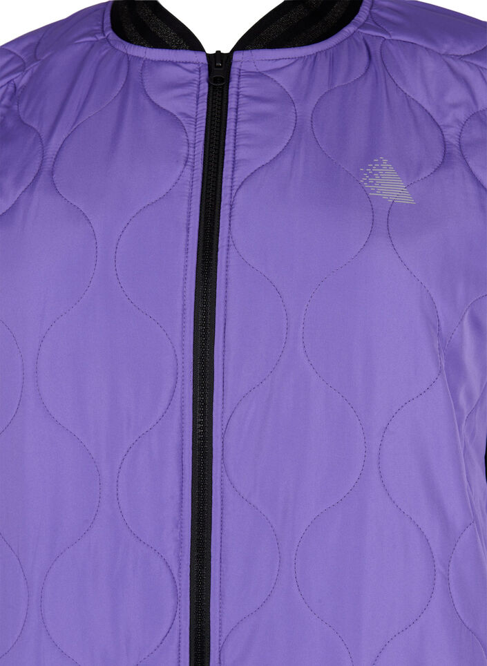 Bomberjack met zakken en glitters, Passion Flower, Packshot image number 2