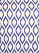 Viscose jurk met snijlijn, Blauw, Packshot image number 2