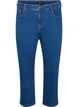Gecropte Vera jeans met een straight-fit, Blauw, Packshot image number 0
