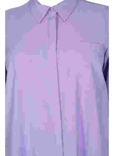Lang hemd van viscosemix, Bougainvillea, Packshot image number 2