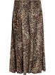 Viscose maxi-rok met smock, Bruin, Packshot image number 1