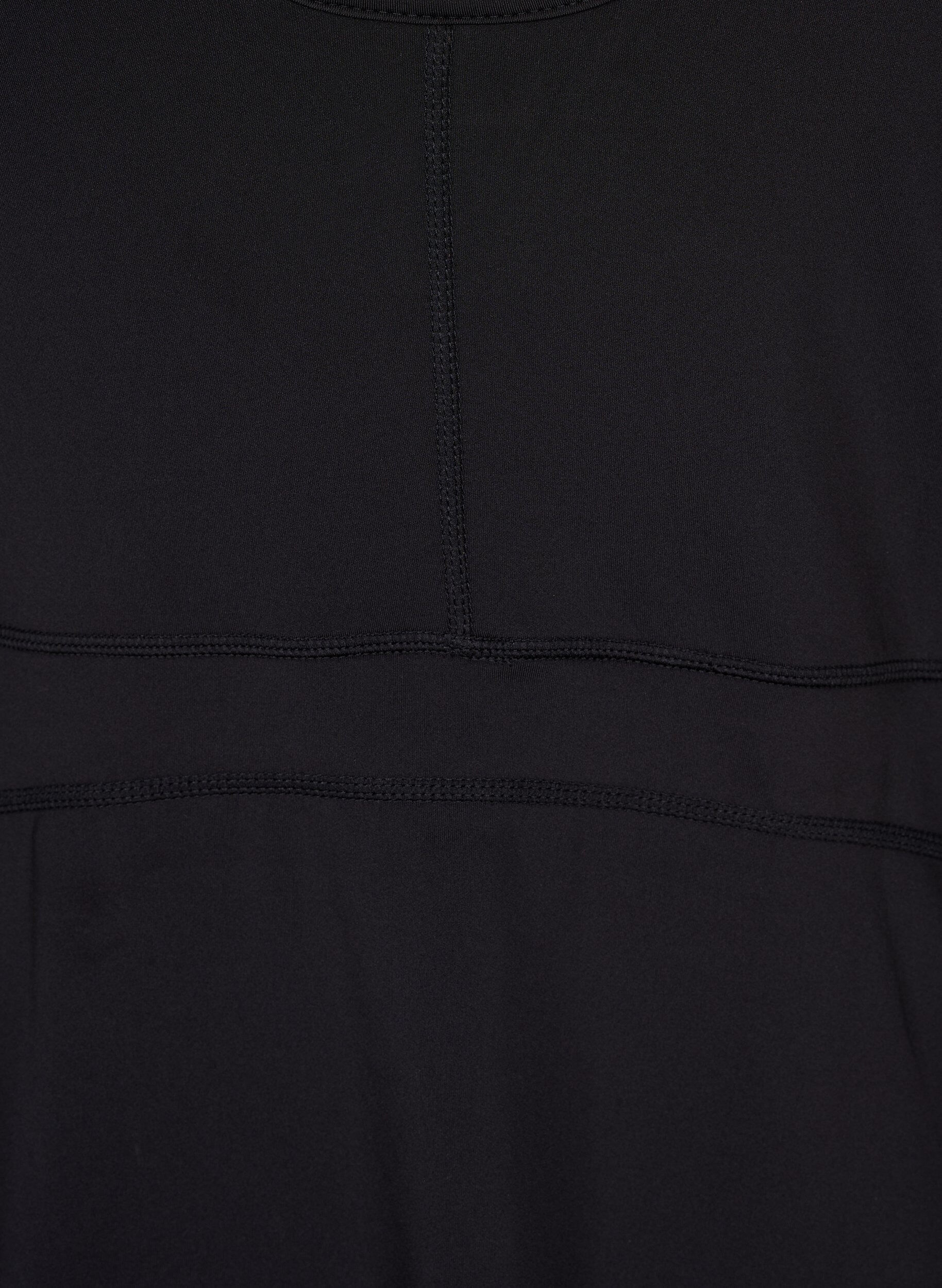 Zizzi Padeljurk met binnenbroek, Black, Packshot image number 3