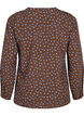 FLASH - Blouse met lange mouwen en print, Chicory Coffee AOP, Packshot image number 1