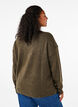 Gebreide wollen blouse met hoge hals, Sea Turtle Mel., Model image number 1