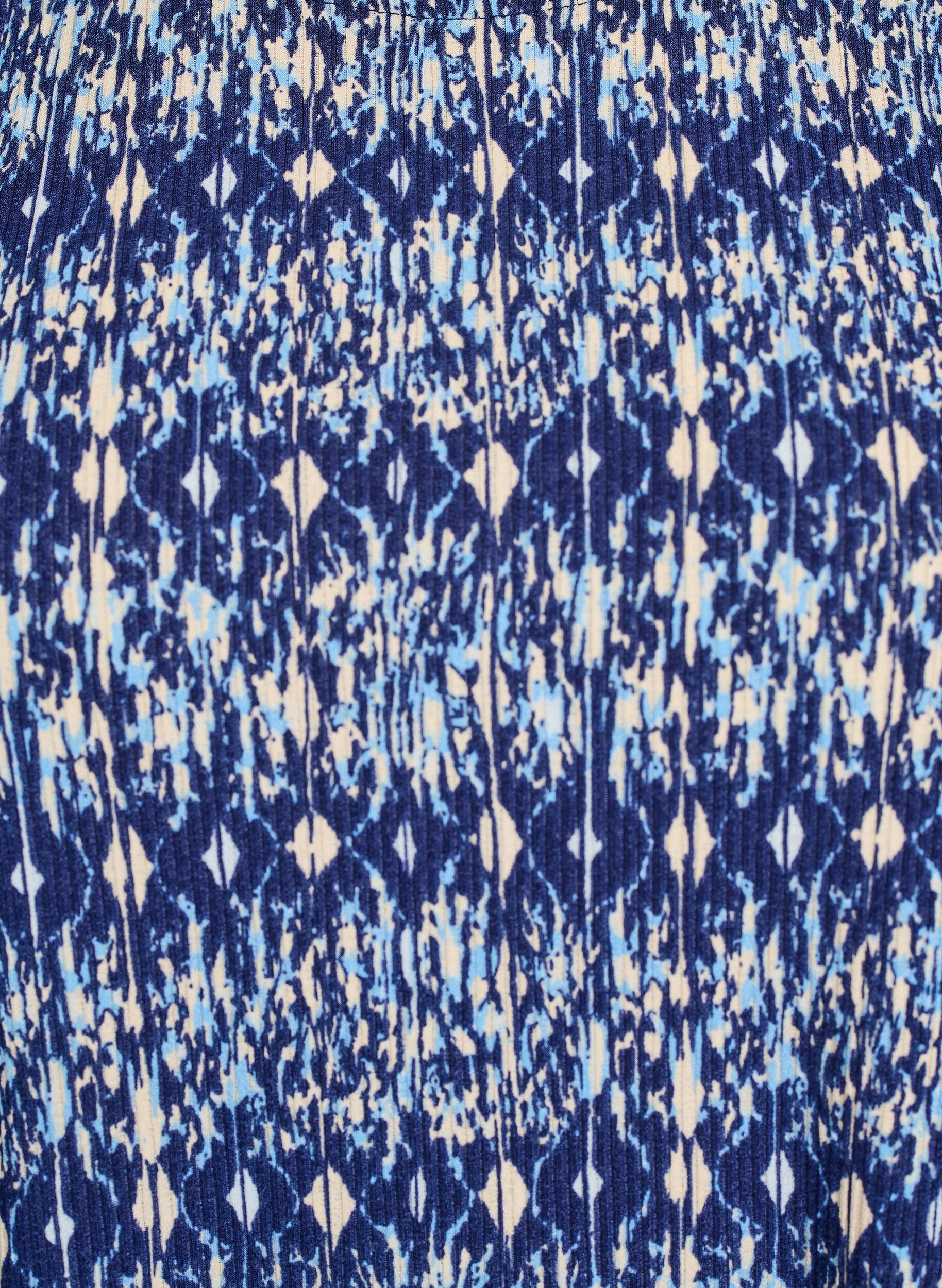 Zizzi Blouse met korte mouwen, Blauw, Packshot image number 2