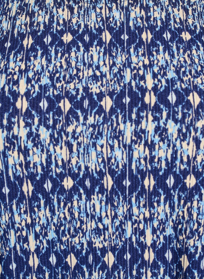 Blouse met korte mouwen, Blauw, Packshot image number 2