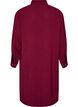 Lange shirt met een lichte textuur, Rood, Packshot image number 1