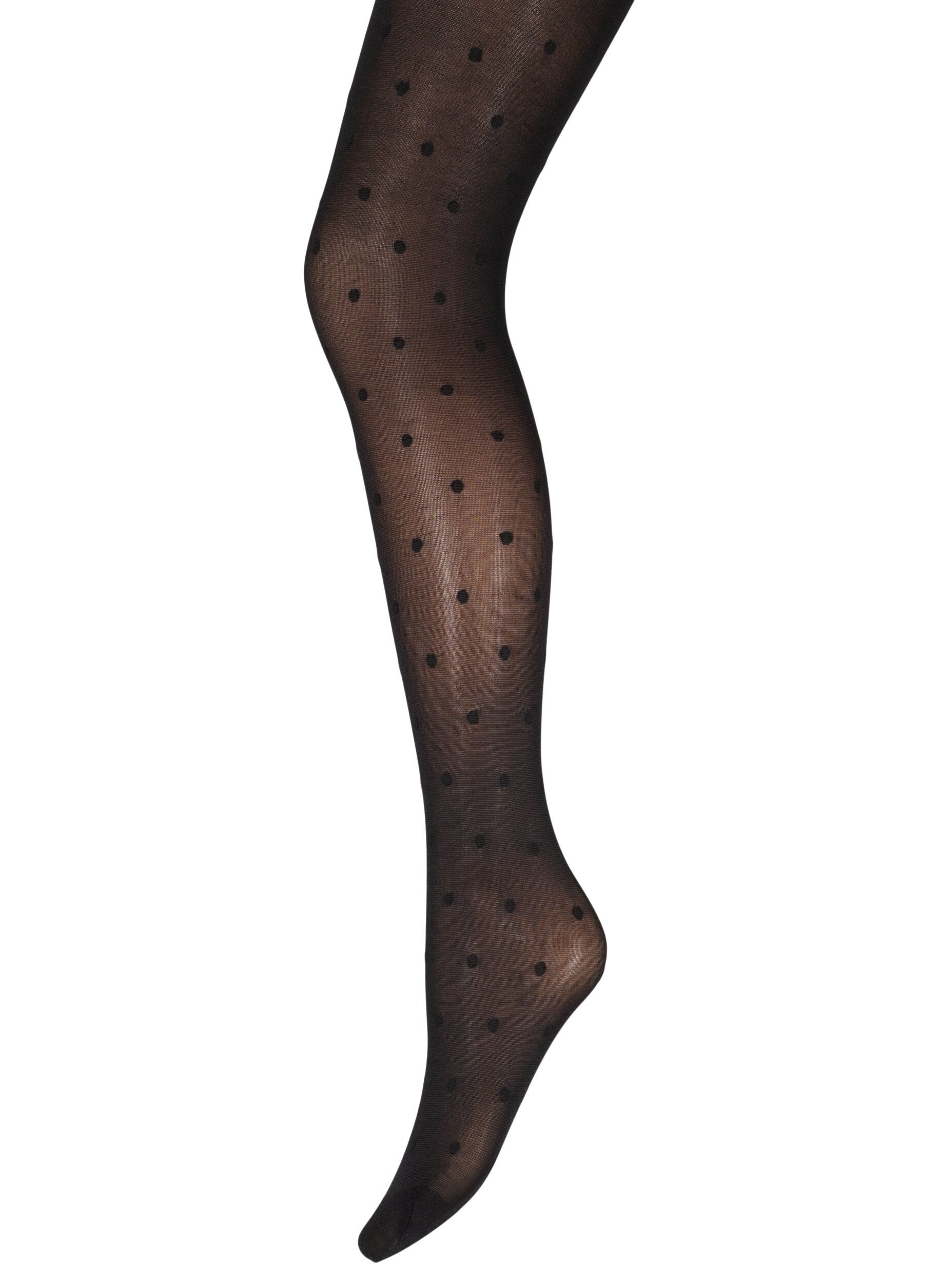Panty in 40 denier met stippen