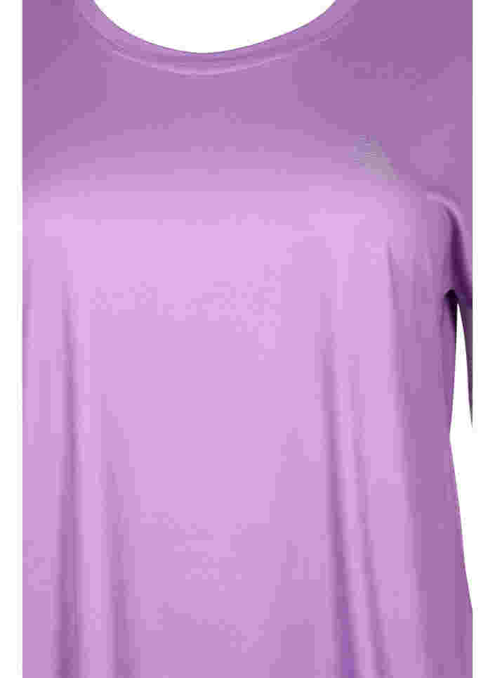 Trainings T-shirt met korte mouwen, African Violet, Packshot image number 2