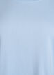 Fijngebreide blouse met korte mouwen, Blauw, Packshot image number 2