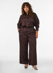 Shirt met ton-sur-ton paisleypatroon, Bruin, Model image number 1