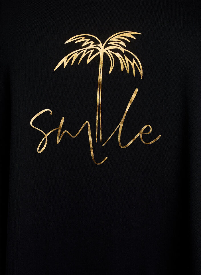 Mouwloze A-lijn jurk, Zwart, Packshot image number 2