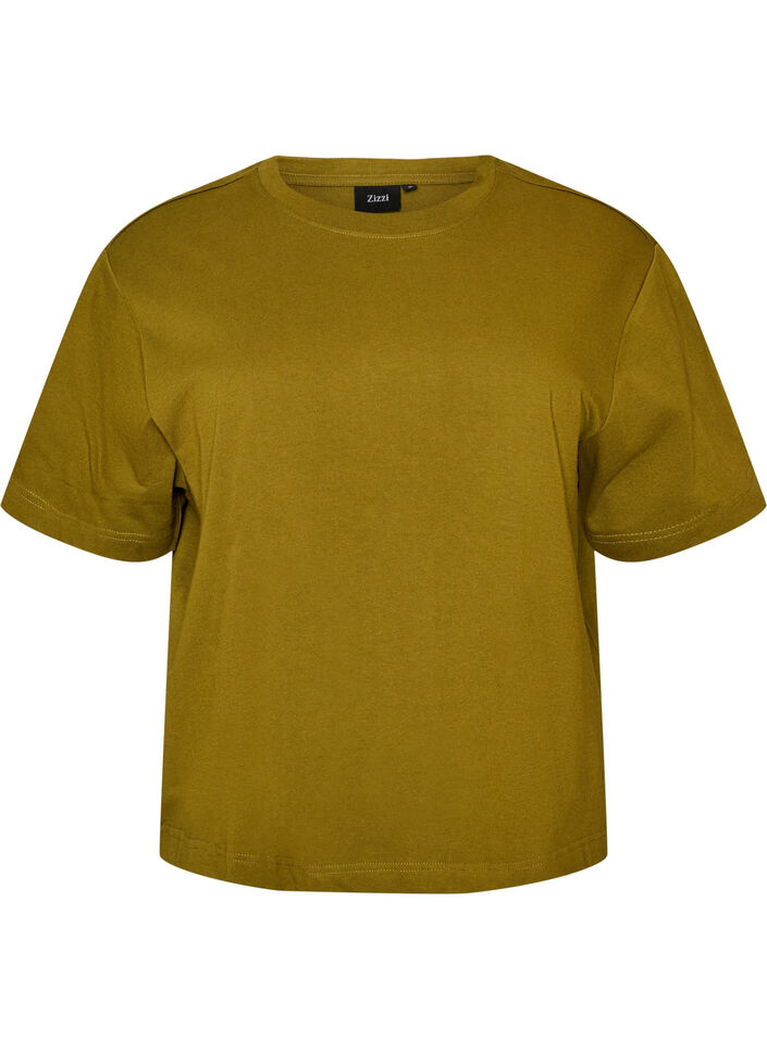 Boxy katoenen T-shirt, 2262, Packshot image number 0