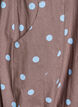 Katoenen jurk met korte mouwen en print, Blauw, Packshot image number 3