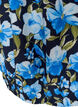 Katoenen jurk met korte mouwen en print, Blauw, Packshot image number 3