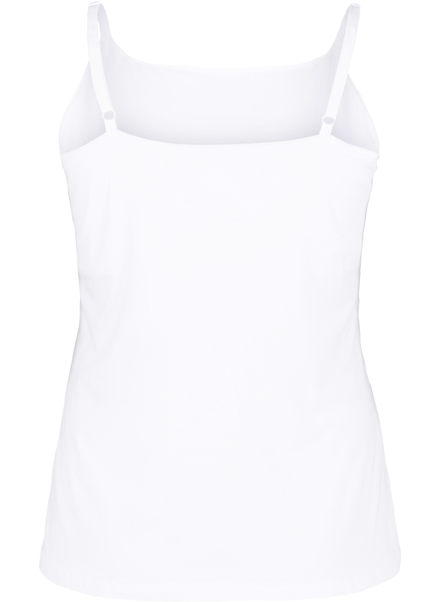 Zizzi Zwangerschapstop met opening voor borstvoeding, White, Packshot image number 1