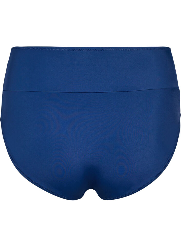 Bikinibroekje met wikkel detail, Blauw, Packshot image number 1