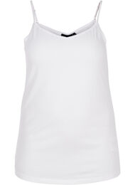Basic sporttop, Bright White