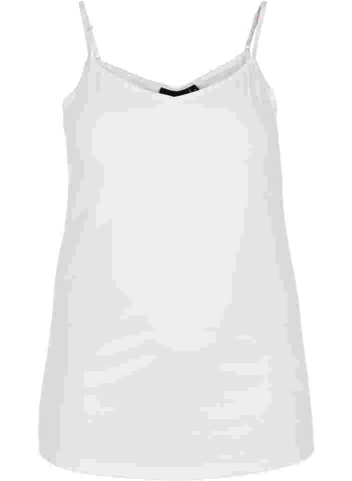 Basic sporttop, Bright White, Packshot image number 0