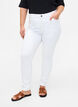 Viona jeans met normale taille, Wit, Model image number 2