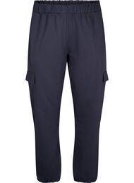 Trainingsbroek met cargozakken, Ombre Blue