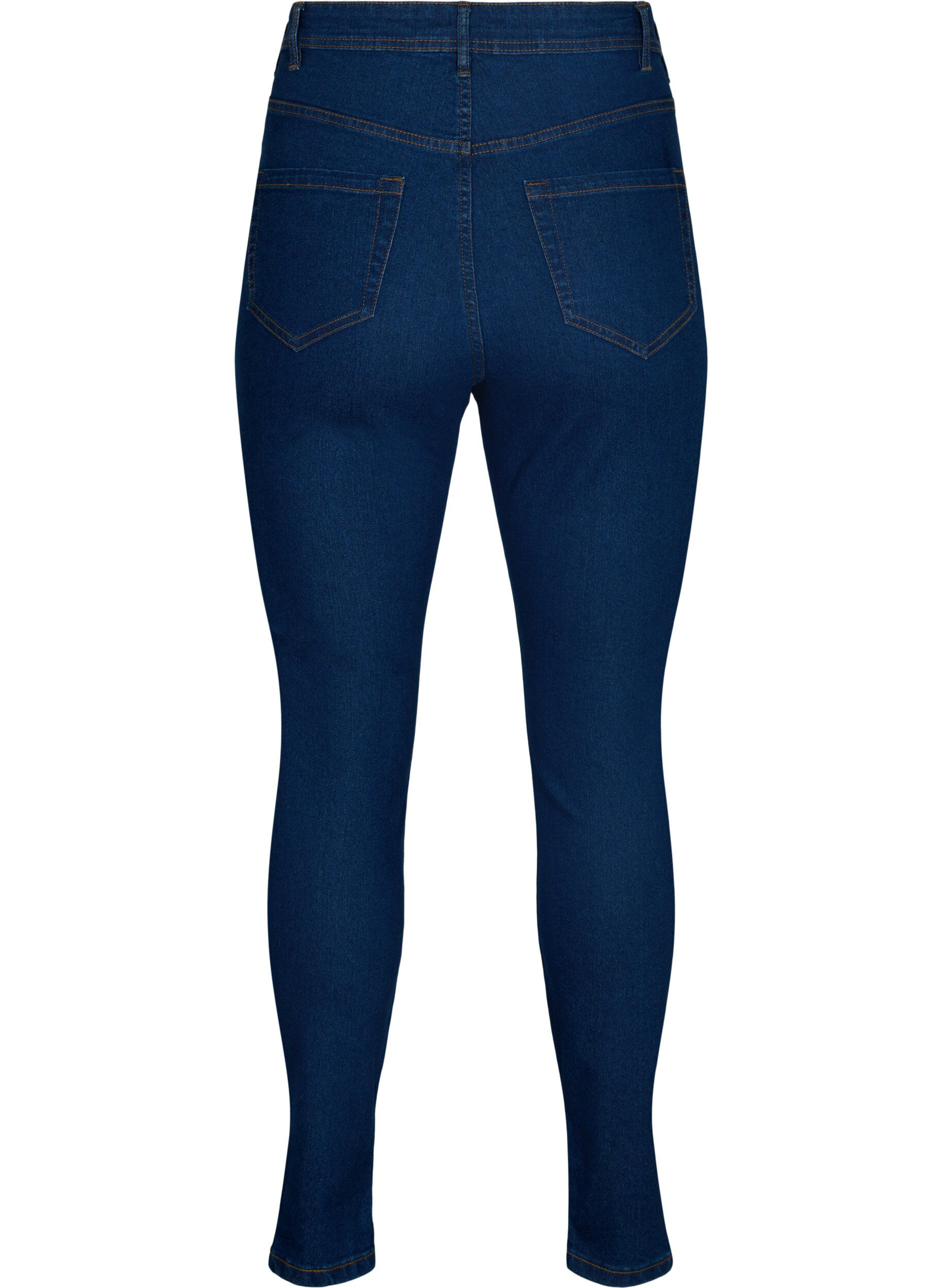 Zizzi FLASH - Jeans met super slanke pasvorm, Blauw, Packshot image number 1