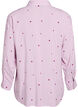 Nachtshirt met strepen en hartjes, Roze, Packshot image number 1